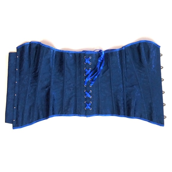 2/$15 Sexy Royal Blue Corset NWOT - Picture 3 of 8